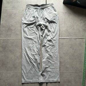 Y2k gray baggy wide leg reebok sweatpants